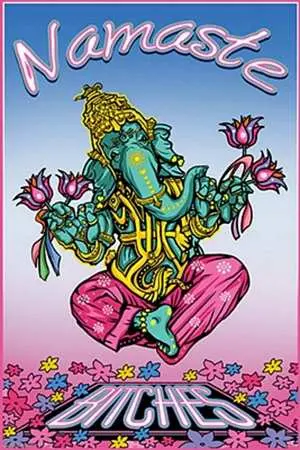 Regular Poster- Namaste Bitches