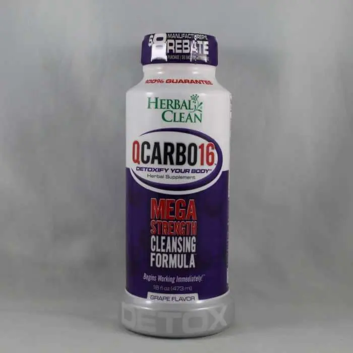 Herbal Clean Q Carbo 16oz-Grape