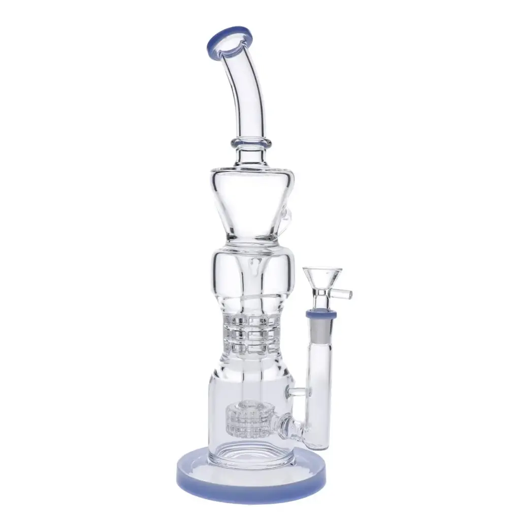 Tall Matrix Perc Recycler Bong