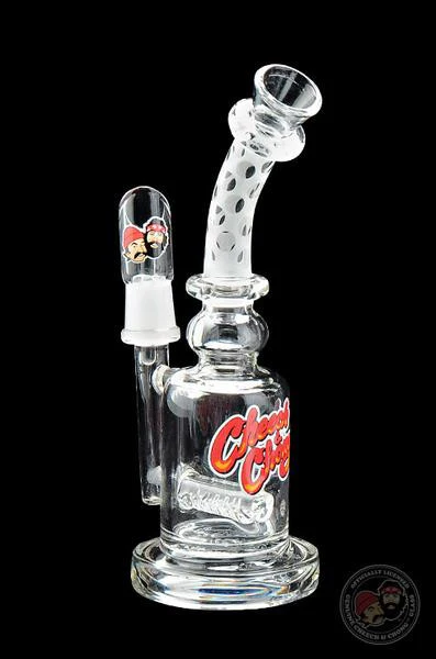 Cheech & Chong Glass Mowie Wowie Concentrate Bubbler & Bong