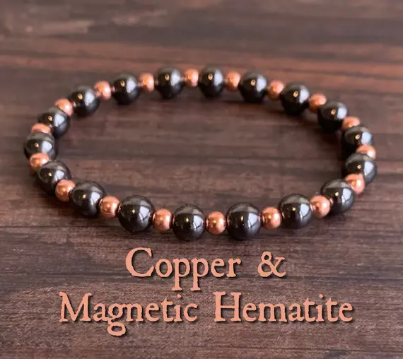 Copper & Hematite Bracelet 