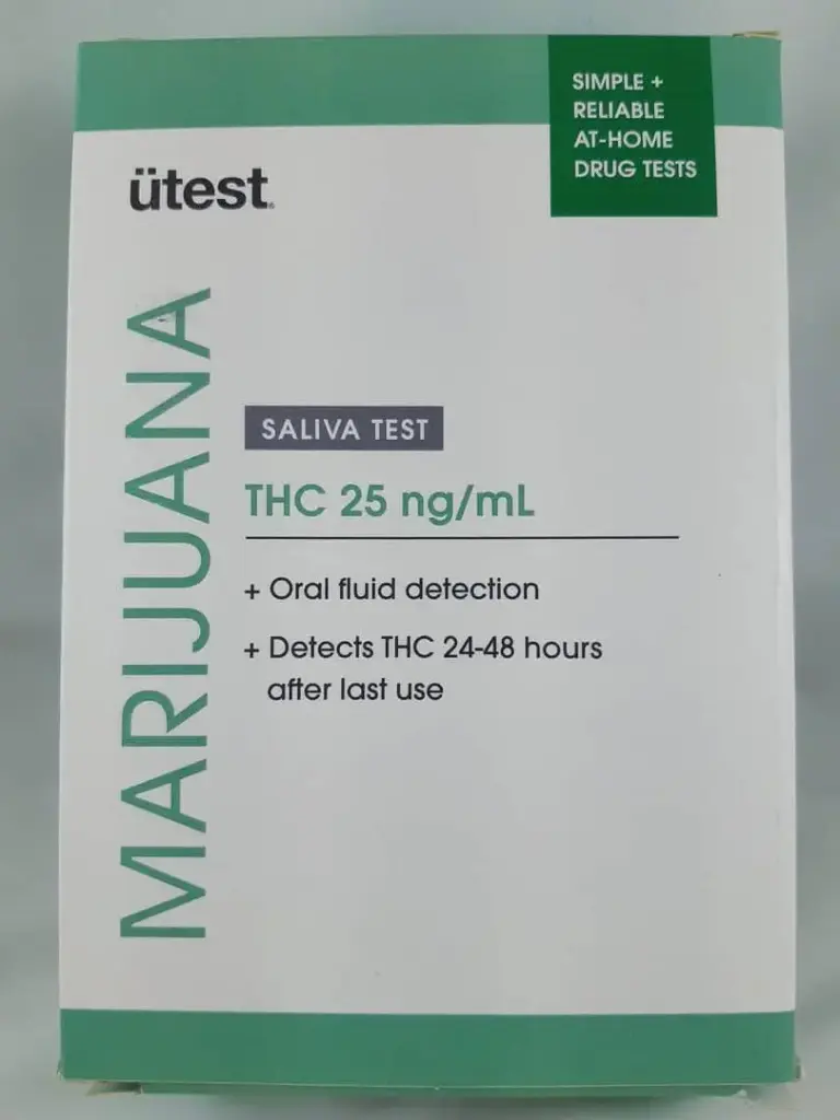 U-Test Saliva Test-THC 25ng/mL
