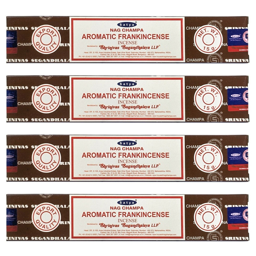 Satya Incense- Aromatic Frankincense- 15g