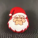 Silicone Container-Santa