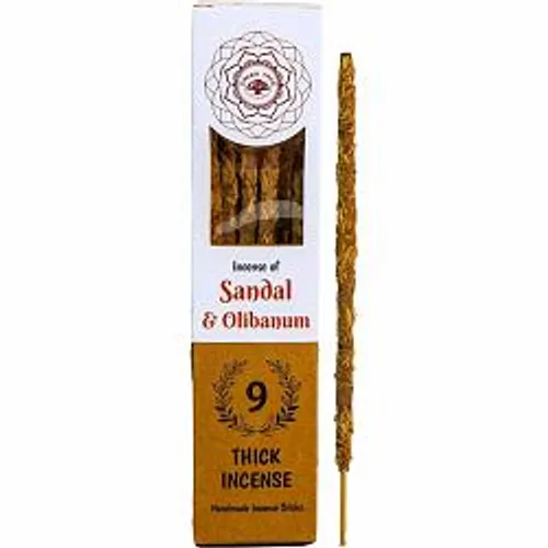 Green Tree- Thick Incense- Sandal & Olibanum
