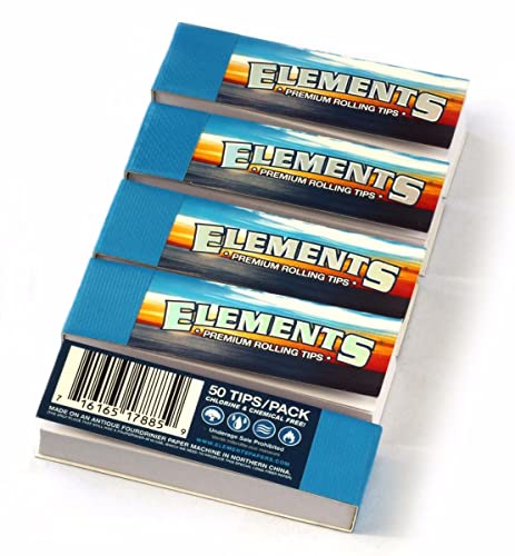 Elements Premium Rolling Tips 50 Tips per Pack