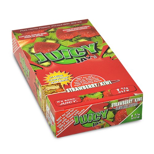 Juicy Jay's Kiwi Strawberry Rolling Papers 1 1/4in