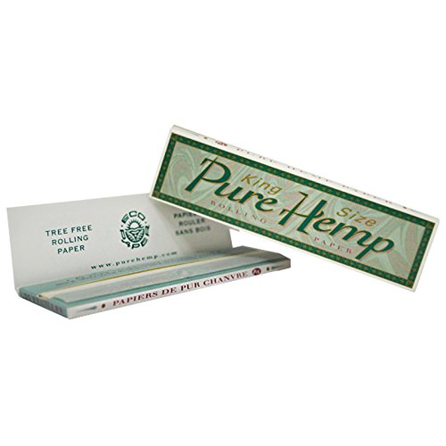 Pure Hemp King Size Cigarette Papers Box of 50