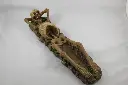 Incense Burner-Lounging Skeleton