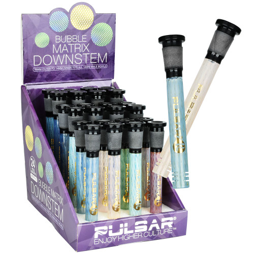 Pulsar Bubble Matrix Downstem - Assorted Sizes