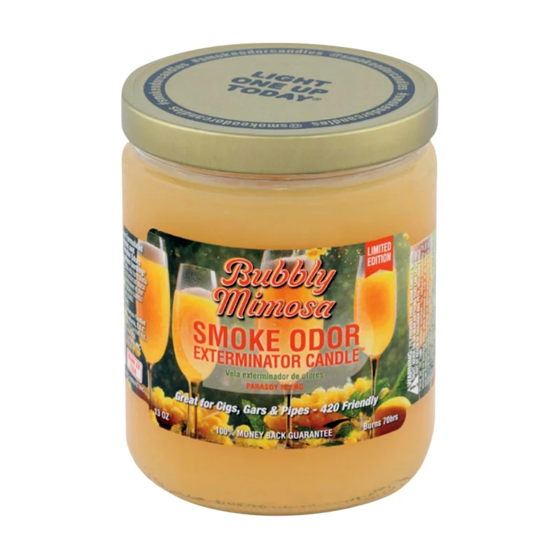 Smoke Odor Candle - Bubbly Mimosa