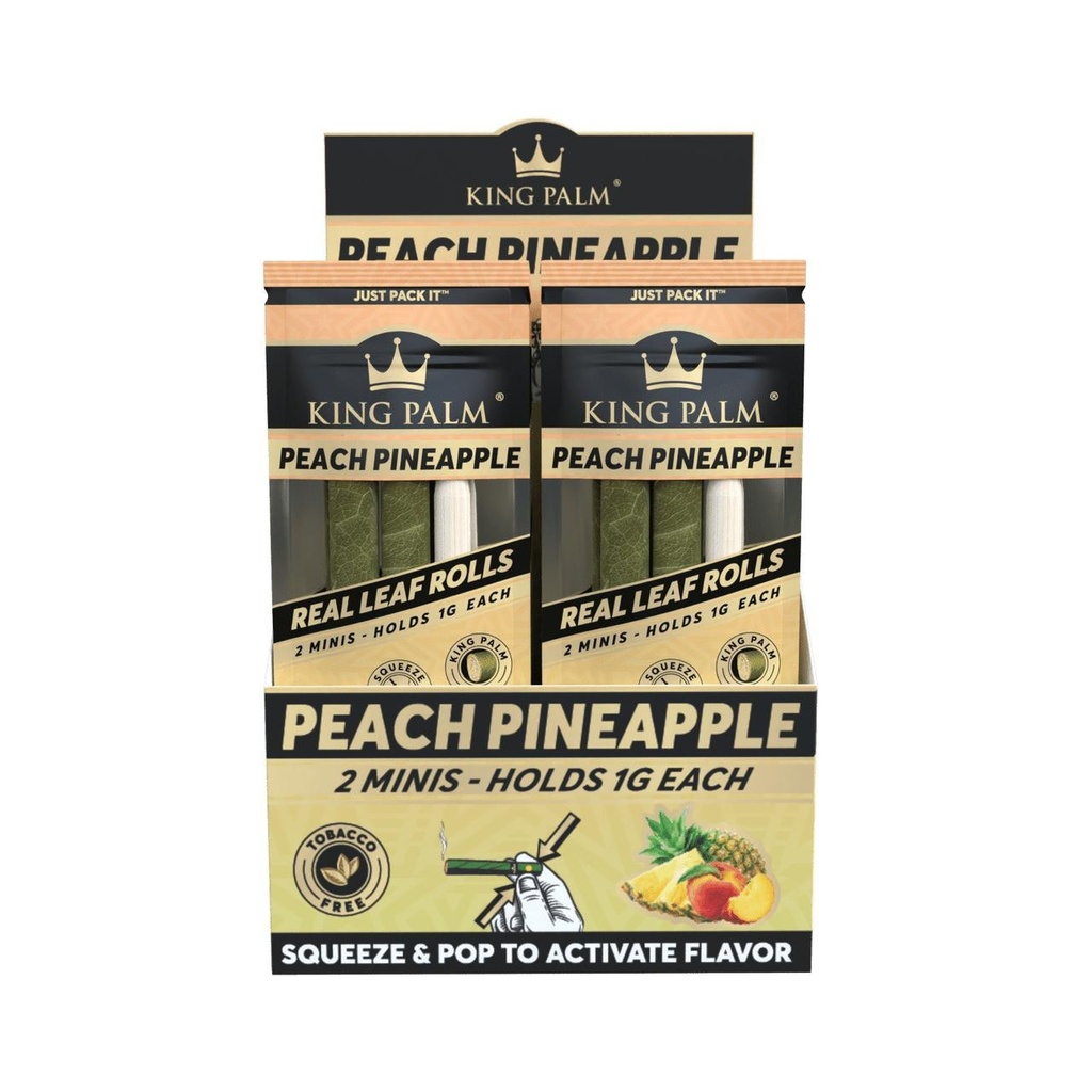 [KPN107-1965] King Palm Peach Pineapple Mini Rolls