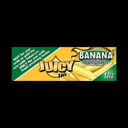 [JJ-BANA-8590] Juicy Jay Banana Rolling Paper 1.25