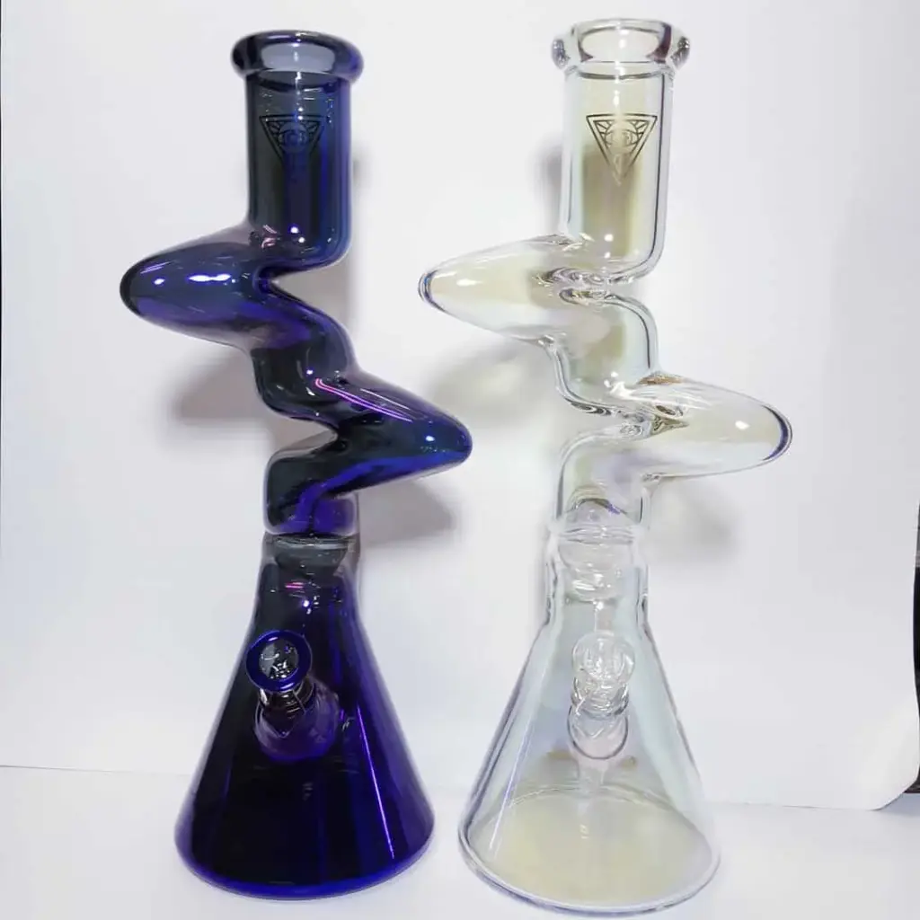 Red Eye Tek 13" Terminator 3-Arm Zag Beaker