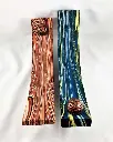Zen Painted Wood Incense Holder