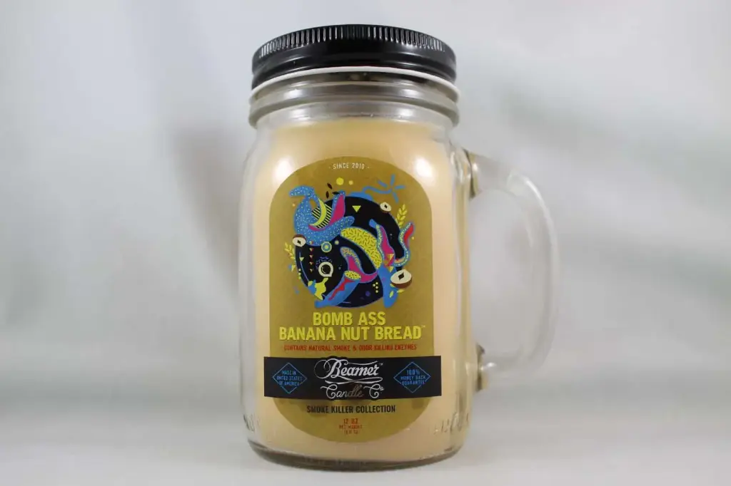 Beamer Candle Co. 12oz- Bomb Ass Banana Nut Bread
