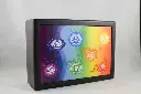 Wood Box With Printed Design – Chakra