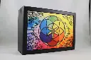 Wood Box With Printed Design – Seed Of Life