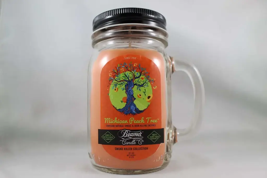 Beamer Candle Co. 12oz-Michigan Peach Tree