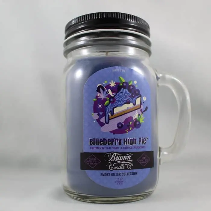 Beamer Candle Co. 12oz-Blueberry High Pie