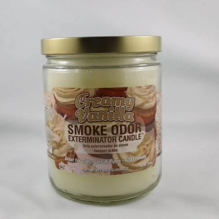 Smoke Odor Candle-Creamy Vanilla