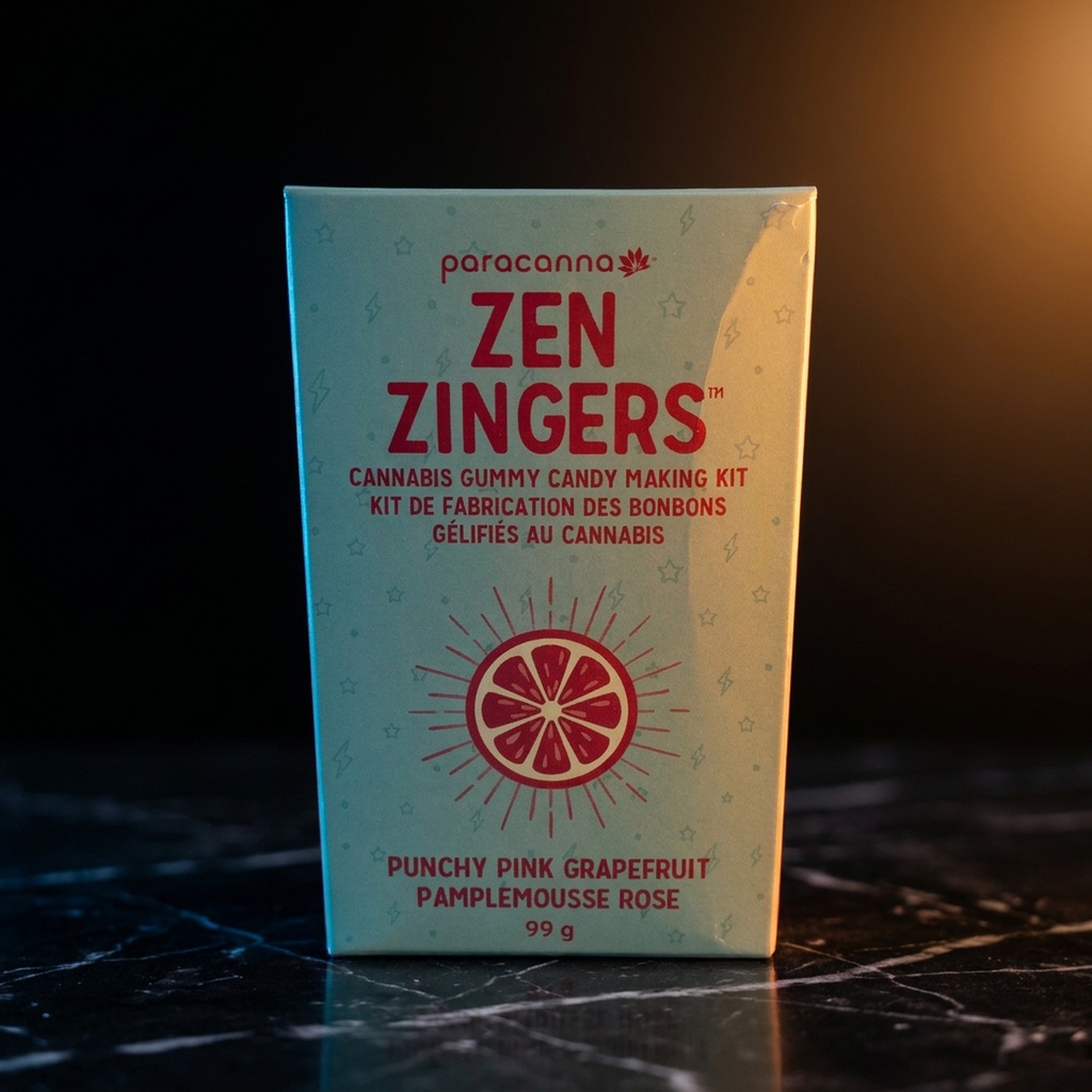 Zen Zinger Gummy Candy Kit-Punchy Pink Grapefruit