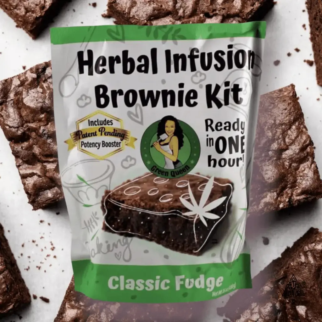 Green Queen Herbal Infused Brownie Kit