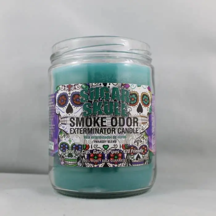 Smoke Odor Candle-Sugar Skull