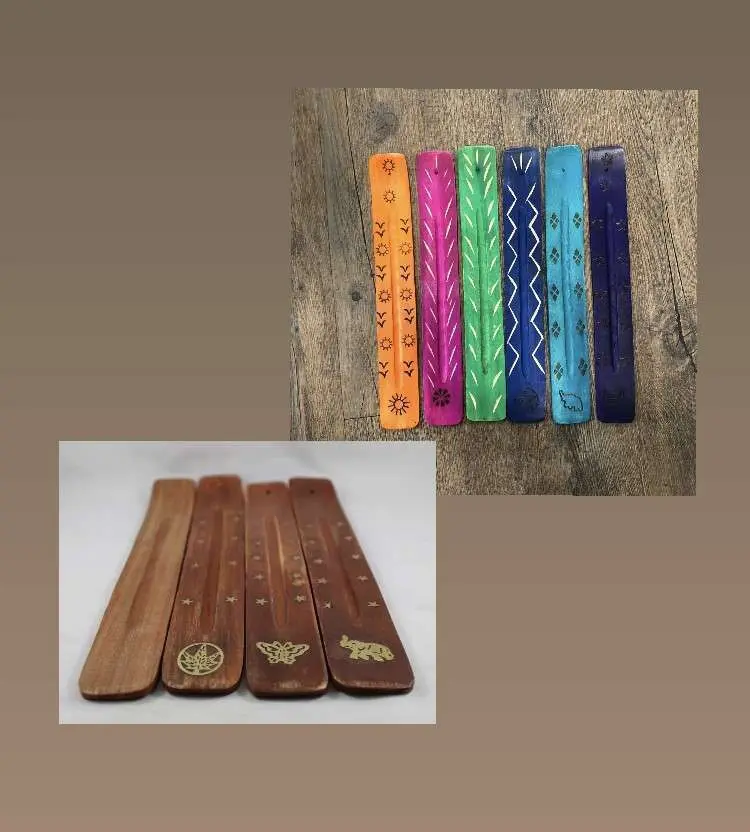 Incense Holder-Basic Wood Assorted Designs