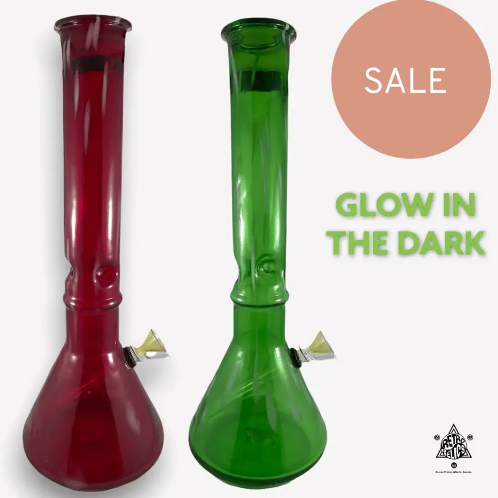 Retro Soft Glass-Nimoy  Glow In The Dark Beaker