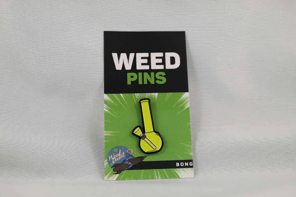 Wood Rocket Pins- Bong