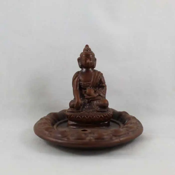 Incense Holder - Ceramic Sitting Buddha