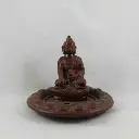 Incense Holder - Ceramic Sitting Buddha
