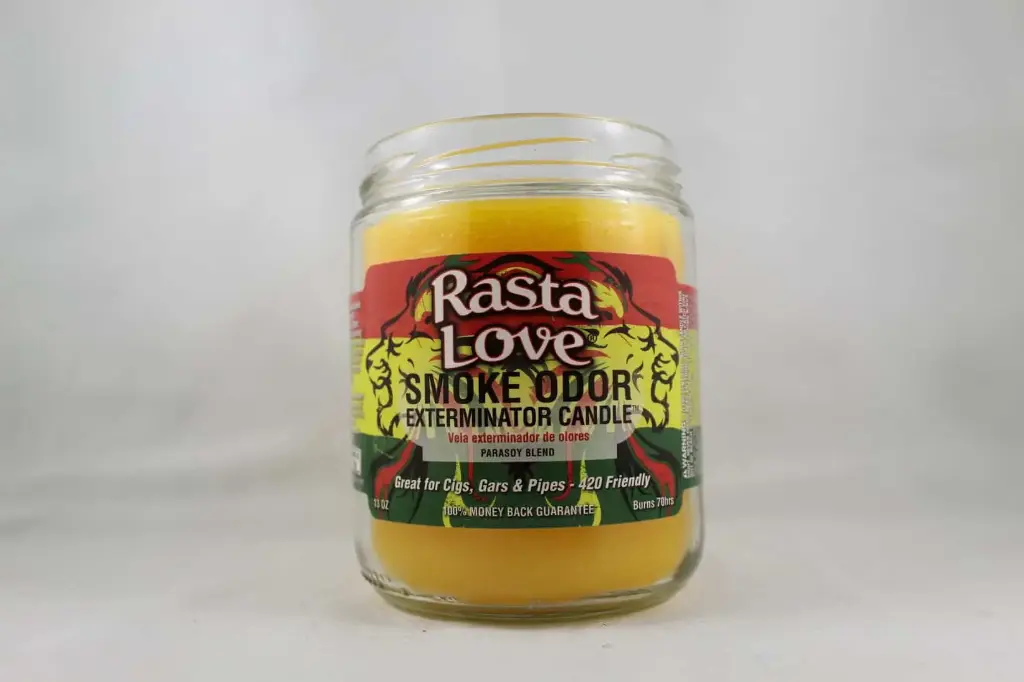 Smoke Odor Candle - Rasta Love