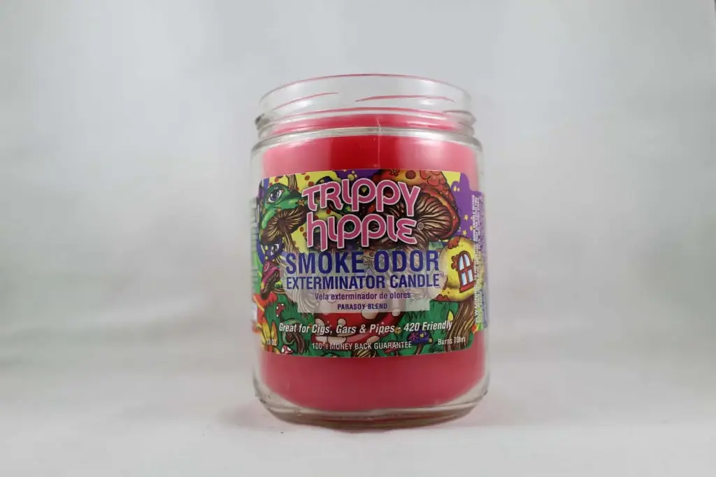 Smoke Odor Candle -Trippy Hippie