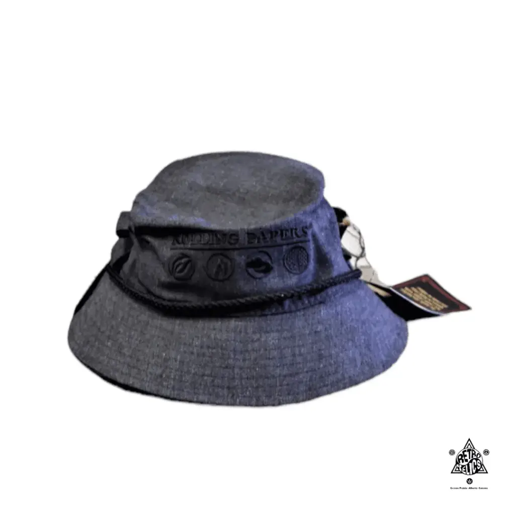 Rolling Papers X Raw Smokerman's Bucket Hat-Grey
