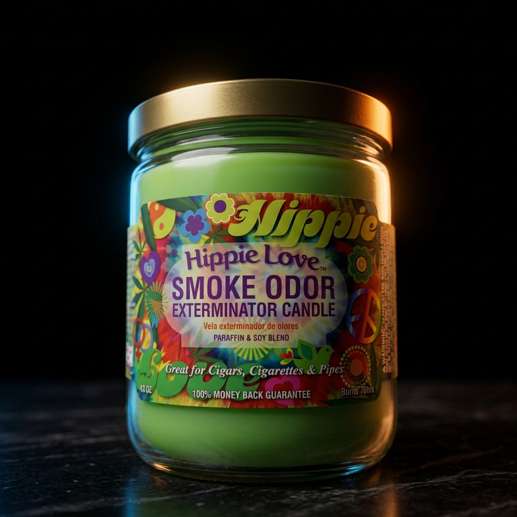 Smoke Odor Candle-Hippie Love