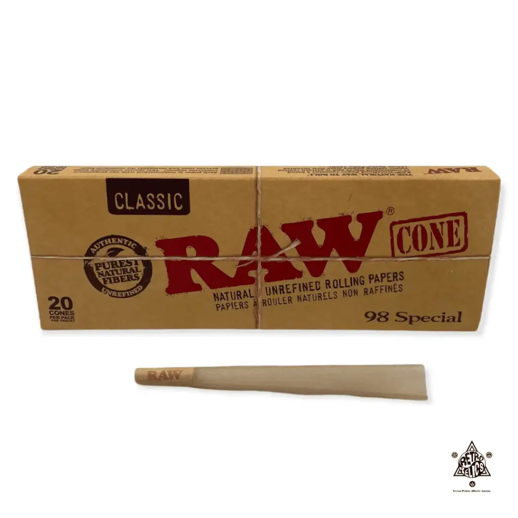 Raw Classic  98 Special Cones -20 Pack