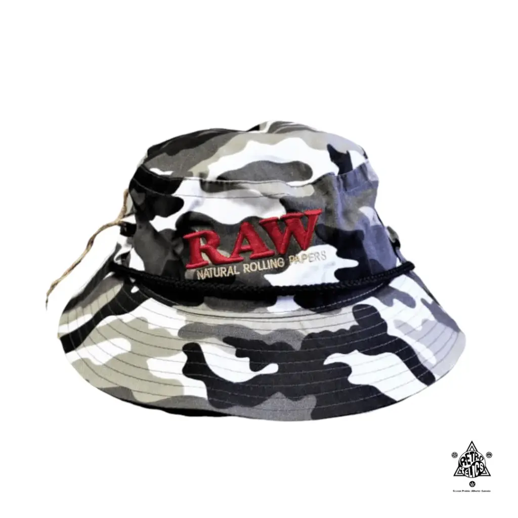 Raw Smokerman's Bucket Hat-Camo