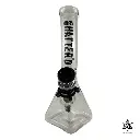 Shatter'd Glassworks-Square Base Beaker Bong