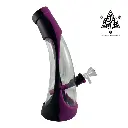 Silicone Glass Hybrid Horn Water Pipe