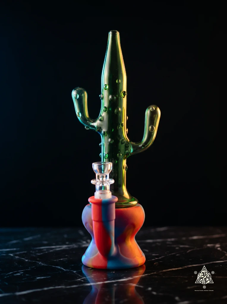 Cactus Jack Silicone & Glass Hybrid Bong