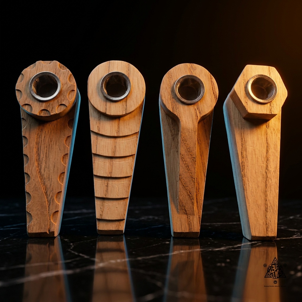 Illuminate Cannabis Co. Wood Pipe