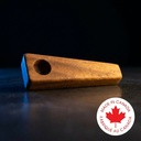Natural Edge India Wood Pipe