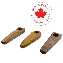 Natural Edge Maple Wood Pipe
