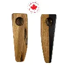 Natural Edge African Blackwood Pipes