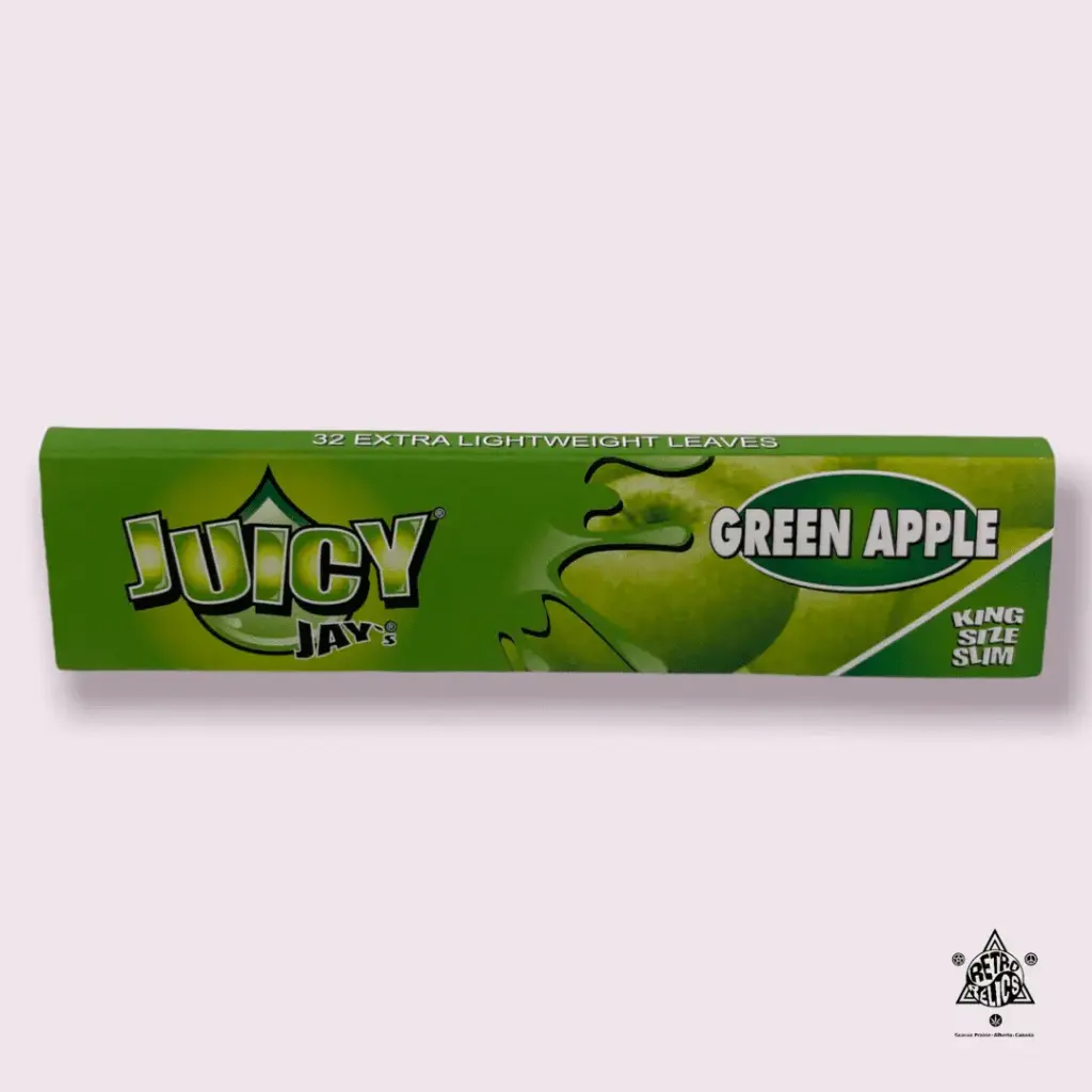 Juicy Jay's King Size Slim-Green Apple