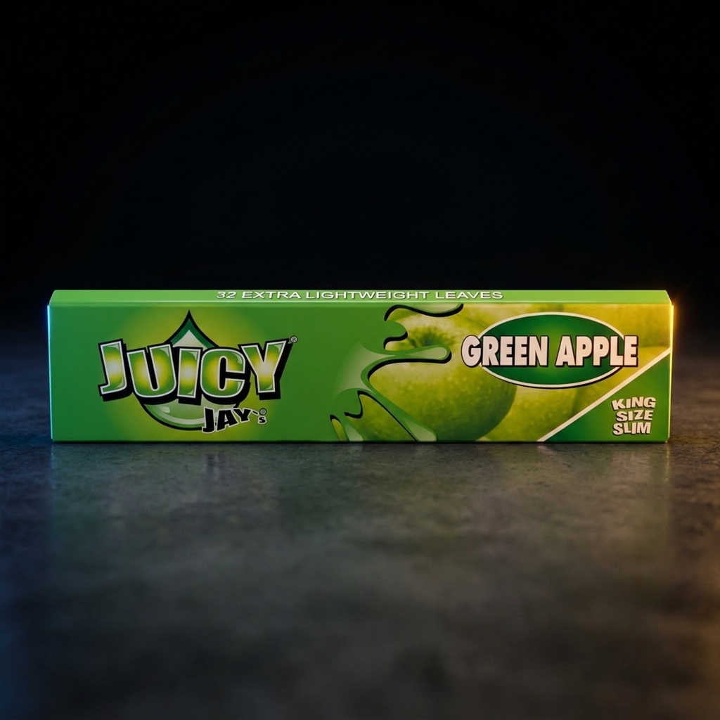 Juicy Jay's King Size Slim-Green Apple
