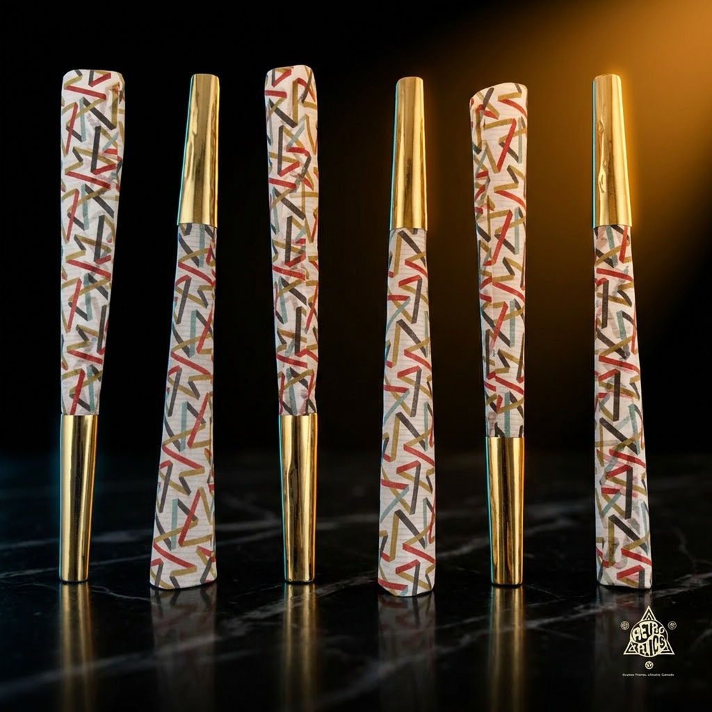 Elephant Cone 1 ¼ Size- Escher Gold
