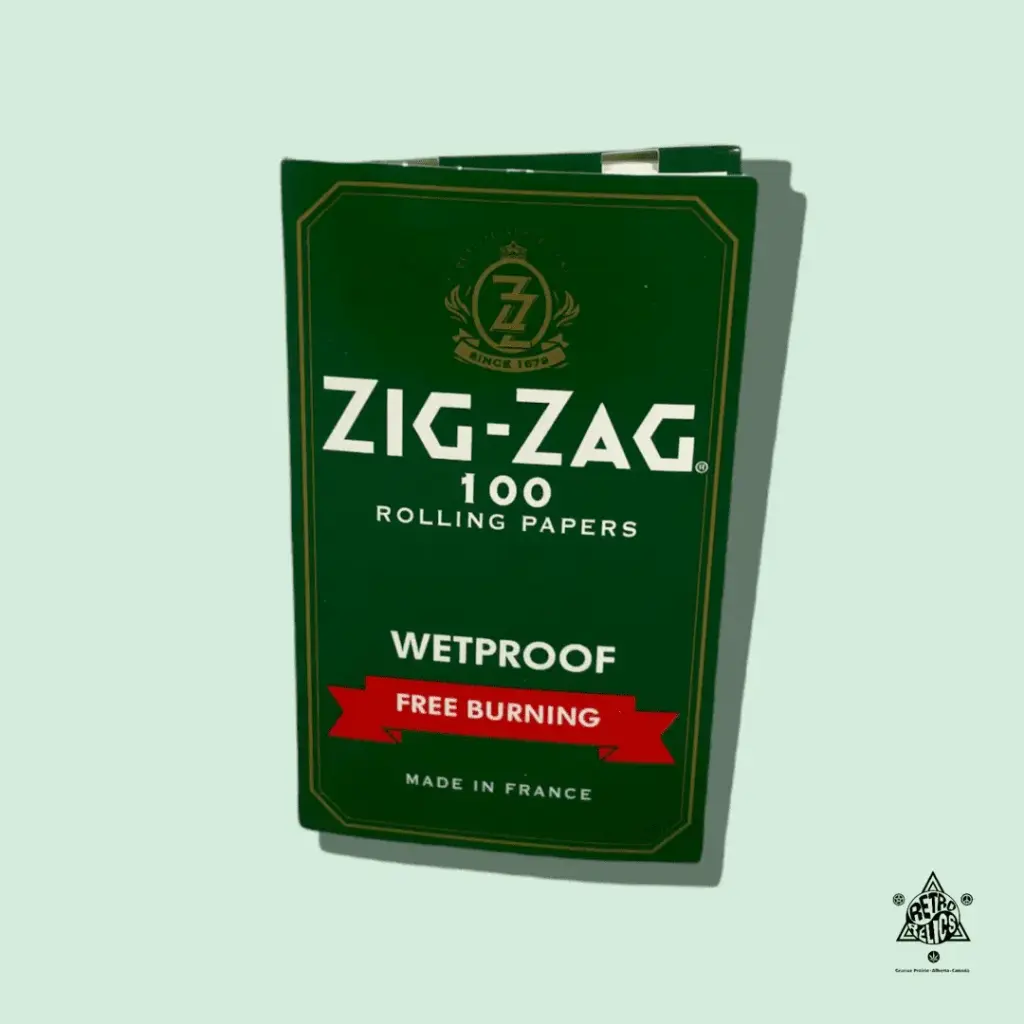 Zig-Zag Single Wide- Green Wet Proof